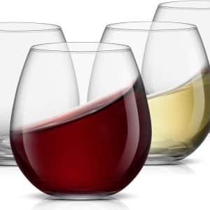 Cheers to Elegance: JoyJolt Stemless Wine Glasses Review