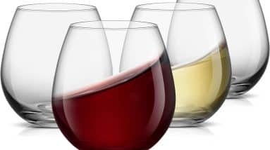 Cheers to Elegance: JoyJolt Stemless Wine Glasses Review