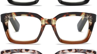 Chic Comfort: The Oprah-Style Square Reading Glasses You Need for Blue Light Protection