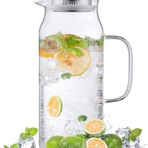 Chill in Style: The Ultimate 2L Glass Pitcher Review for All Your Beverage Needs!