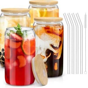 Elevate Your Drink Game: A Review of the Sungwoo 4PCS Glass Cups Set!