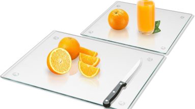 Elevate Your Kitchen: Review of the Tempered Glass Cutting Board Set!