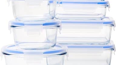 Meal Prep Made Easy: Review of Amazon Basics Leak-Proof Glass Storage Containers