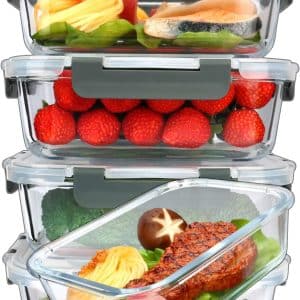 Meal Prep Made Easy: Review of M MCIRCO 36 Oz Glass Containers