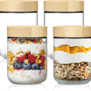 NETANY Glass Jars Review: The Perfect Storage Solution for Your Overnight Oats and More!