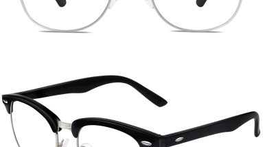 Retro Style Meets Eye Protection: Happy Store CN56 Horn Rimmed Glasses Review