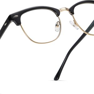 See Clearer: The Ultimate Review of Vintage Half Frame Blue Light Blocking Glasses!