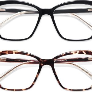 See Clearly in Style: Review of AMOMOMA Trendy Blue Light Reading Glasses