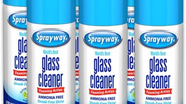 Spotless Shine: Review of Sprayway Glass Cleaner Foaming Aerosol Spray