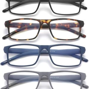 Stay Sharp: Top 4 Pack Blue Light Blocking Reading Glasses Review!
