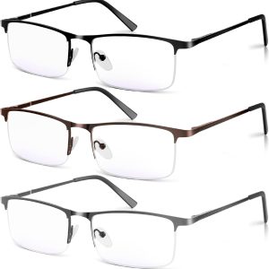 Stylish Relief: 3 Pack Blue Light Blocking Reading Glasses Review