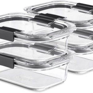 Transform Your Meal Prep with Rubbermaid Brilliance Glass Storage Containers: A Must-Have for Every Kitchen!