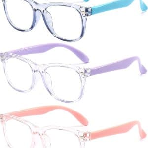 Protect Young Eyes: Reviews of 3 Pack Kids Blue Light Blocking Glasses