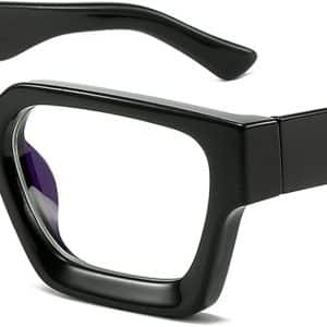 Protect Your Eyes in Style: Review of EYLRIM Thick Square Frame Blue Light Glasses