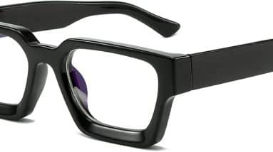 Protect Your Eyes in Style: Review of EYLRIM Thick Square Frame Blue Light Glasses
