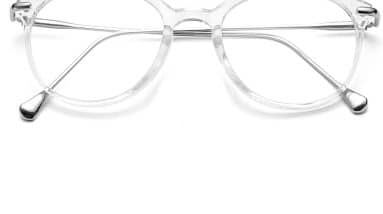Stylish Clarity: The COASION Vintage Round Clear Glasses Review