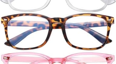 Stylish & Effective: Review of 5 Pack Blue Light Blocking Reading Glasses for All