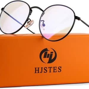 Stylish Protection: HJSTES Round Blue Light Glasses Review