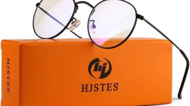 Stylish Protection: HJSTES Round Blue Light Glasses Review
