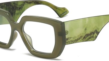 Stylish Relief: AIEYEZO Blue Light Glasses for Headache-Free Screen Time
