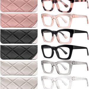 Stylish & Smart: CCVOO 6 Pack Oprah Reading Glasses Review