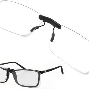 Transform Your Vision: FONHCOO Clip-On Blue Light Blocking Glasses Review