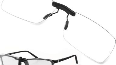 Transform Your Vision: FONHCOO Clip-On Blue Light Blocking Glasses Review