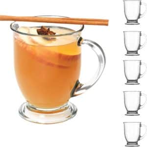 Brew Perfection: Why Anchor Hocking Café Glass Coffee Mugs are a Must-Have