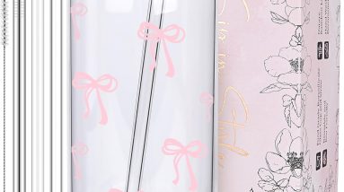 Chic Sips: Review of Coquette's Adorable Pink Bow Glass Cups