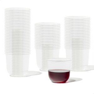 Eco-Friendly Elegance: Review of TOSSWARE NATURAL 12 oz Clear Cups for Every Occasion