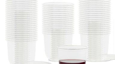 Eco-Friendly Elegance: Review of TOSSWARE NATURAL 12 oz Clear Cups for Every Occasion