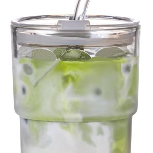 Elevate Your Beverage Game: Review of the Stylish 13oz Aurora White Glass Tumbler