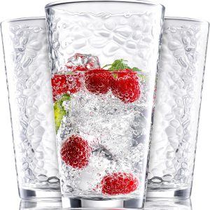 Elevate Your Drinks: A Review of Hammered Glass Cups for Every Occasion