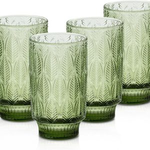 Elevate Your Drinks: INSETLAN Vintage Glassware Set Review