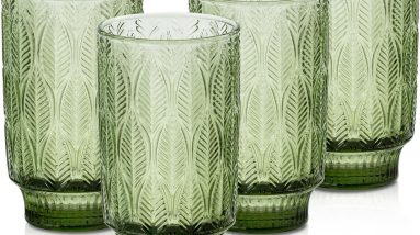 Elevate Your Drinks: INSETLAN Vintage Glassware Set Review