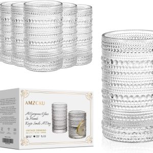 Elevate Your Sips: Amzcku Vintage Highball Glass Set Review