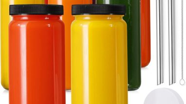 Refresh Your Hydration: Review of 8 Pack Glass Juicing Bottles for Every Beverage!