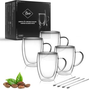 Savor Every Sip: Review of LIBWYS Double Walled Coffee Cups