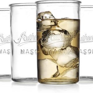 Sip in Style: Honest Review of Glaver's Vintage Mason Drinking Glasses
