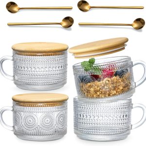 Sip in Style: LANDNEOO Vintage Coffee Mugs & Oats Containers Review