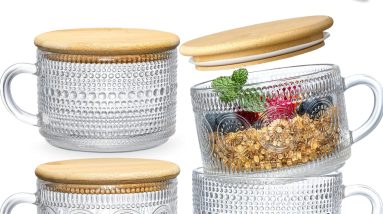 Sip in Style: LANDNEOO Vintage Coffee Mugs & Oats Containers Review