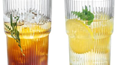 Sip in Style: Puraville Vintage Ribbed Glass Cups Review