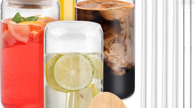 Sip in Style: Review of 16 oz Glass Cups with Lids & Straws for Every Occasion!