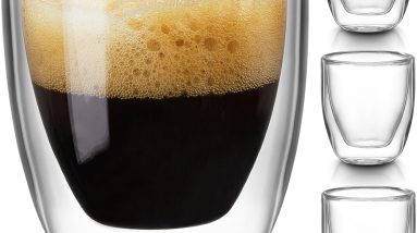 Sip in Style: Review of Double Walled Espresso Cups Set – Your Perfect Brew Companion!
