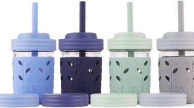 Sip in Style: Review of Elk and Friends Spill-Proof Mason Jar Cups for Kids