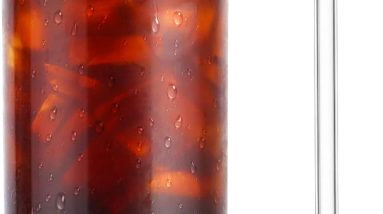 Sip in Style: Review of the 16oz Glass Cup with Bamboo Lid & Straw