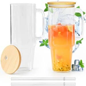 Sip in Style: The Ultimate 40 oz Glass Tumbler Review!