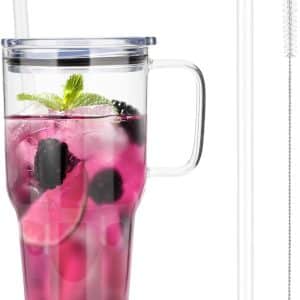 Sip in Style: Zukro's 32 oz Borosilicate Glass Tumbler Review