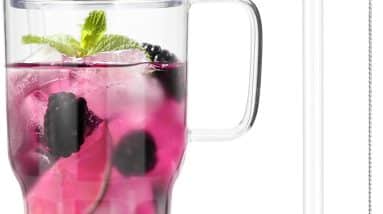 Sip in Style: Zukro's 32 oz Borosilicate Glass Tumbler Review