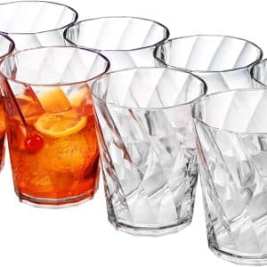 Sip Responsibly: Review of US Acrylic Optix Reusable Drinking Glasses